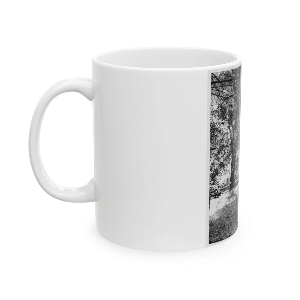 Backyard (U.S. Civil War) White Coffee Mug-Go Mug Yourself