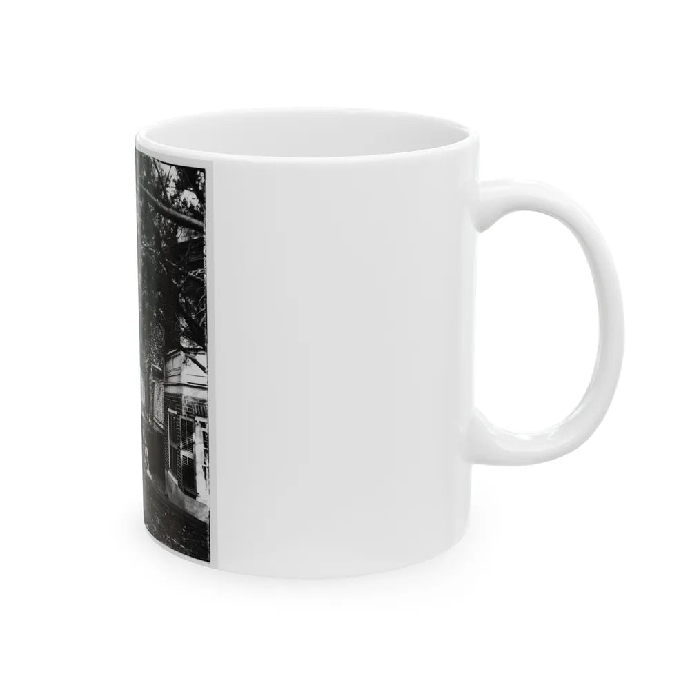 Backyard (U.S. Civil War) White Coffee Mug-Go Mug Yourself