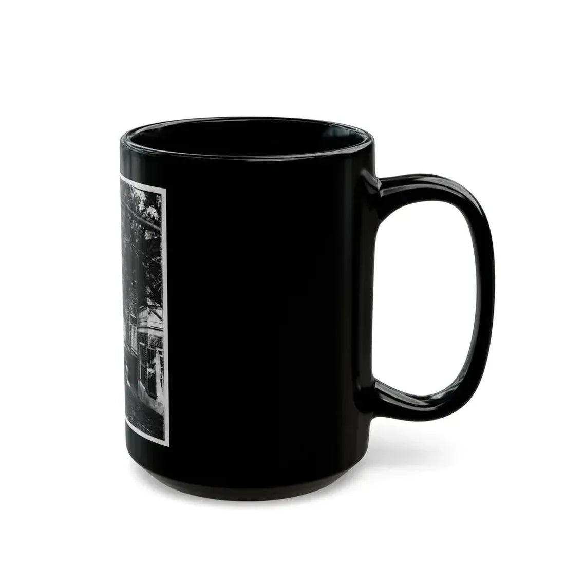 Backyard (U.S. Civil War) Black Coffee Mug - Go Mug Yourself