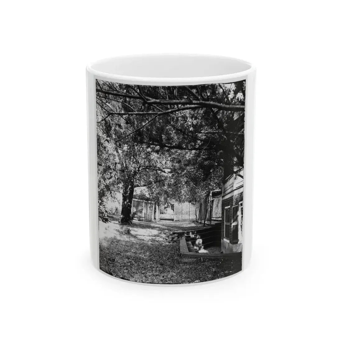 Backyard (U.S. Civil War) White Coffee Mug 11oz - Go Mug Yourself