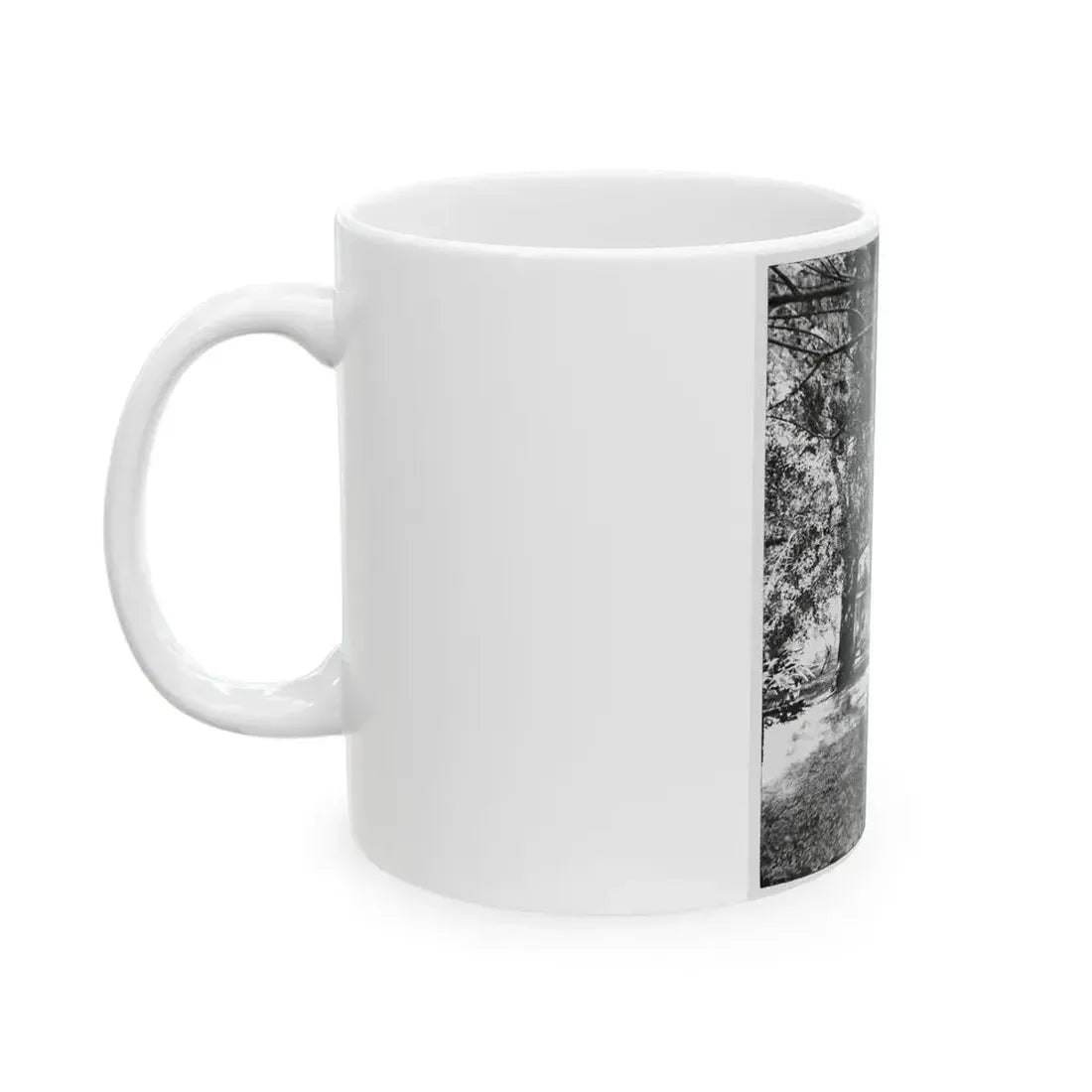 Backyard (U.S. Civil War) White Coffee Mug - Go Mug Yourself