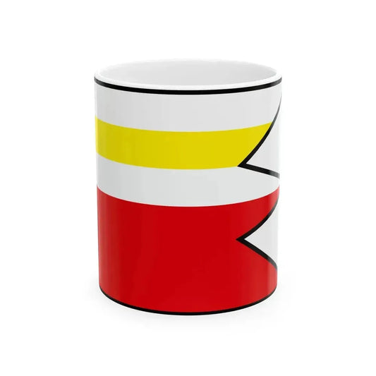 Bacurov Zvolen Flag (Slovakia) White Coffee Mug 11oz - Go Mug Yourself