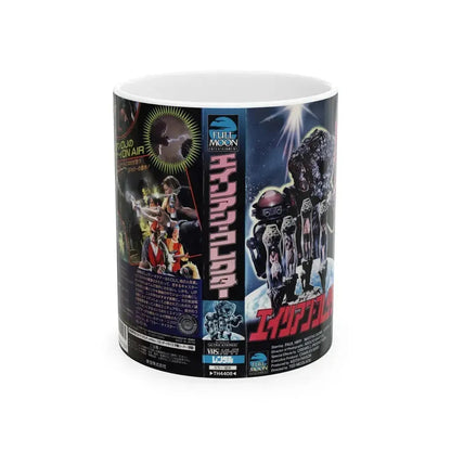 BAD CHANNELS (VHS COVER) - White Coffee Mug 11oz - Go Mug Yourself