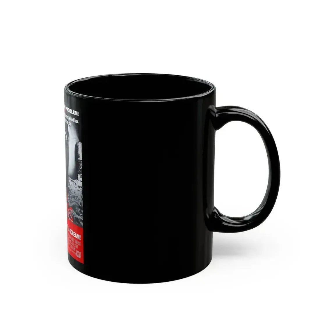 BAD DREAMS 1988 Movie Poster - Black Coffee Mug - Go Mug Yourself
