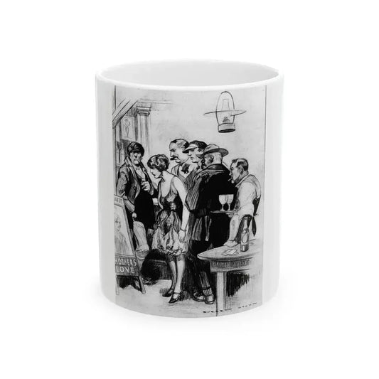 Bad Films Prove People Are Good, Screenland, February 1923 - White Coffee Mug 11oz - Go Mug Yourself