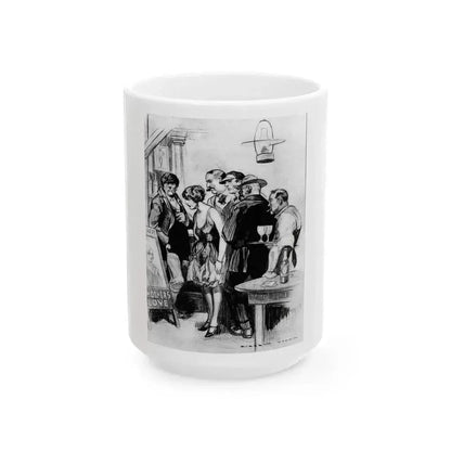 Bad Films Prove People Are Good, Screenland, February 1923 - White Coffee Mug 15oz - Go Mug Yourself