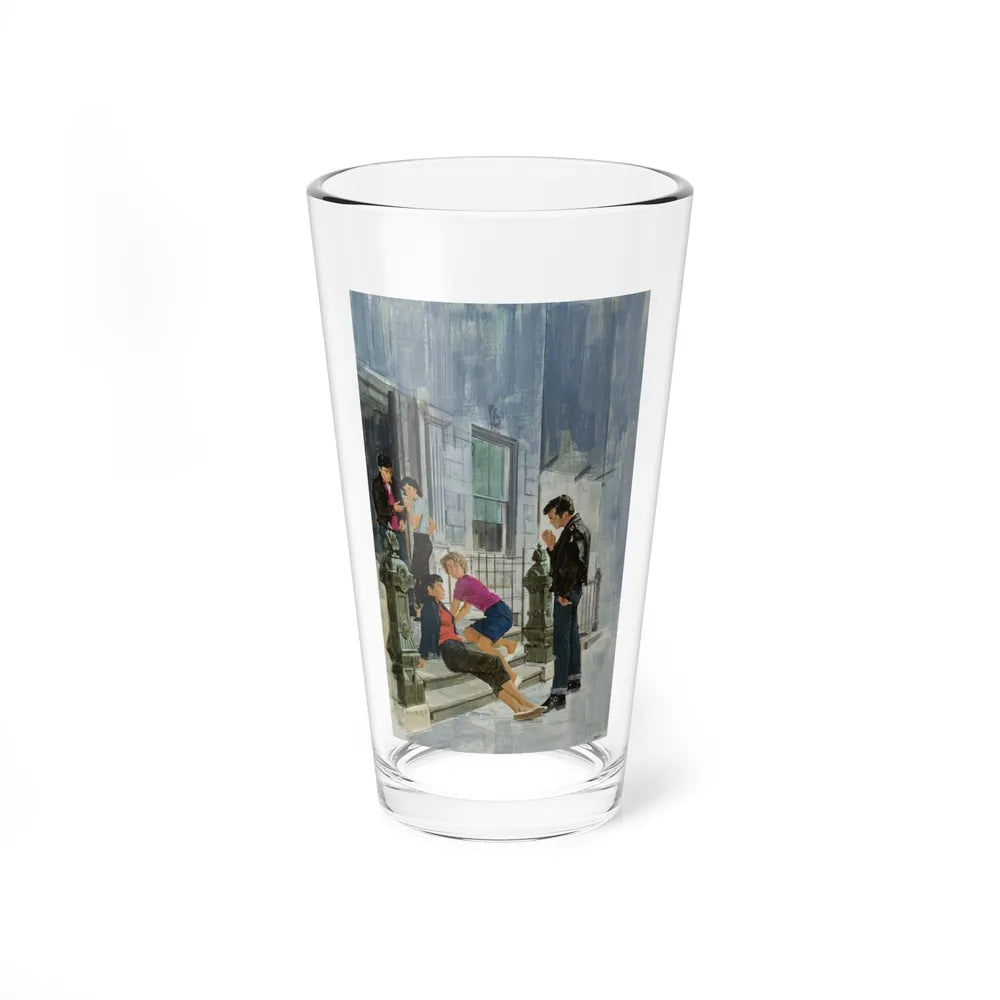 Bad Girls, Paperback Preliminary Cover (Crest Books, 1958) - Pint Glass 16oz-16oz-Go Mug Yourself