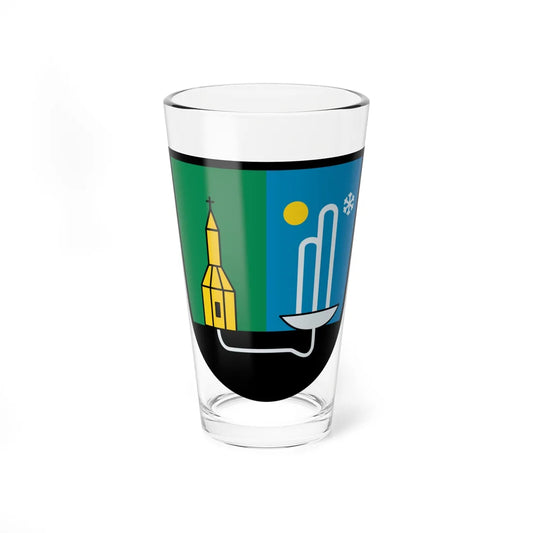 Bad Kleinkirchheim CoA (Austria) (Coat of Arms) Pint Glass 16oz 16oz - Go Mug Yourself