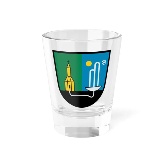 Bad Kleinkirchheim CoA (Austria) (Coat of Arms) Shot Glass 1.5oz 1.5oz - Go Mug Yourself