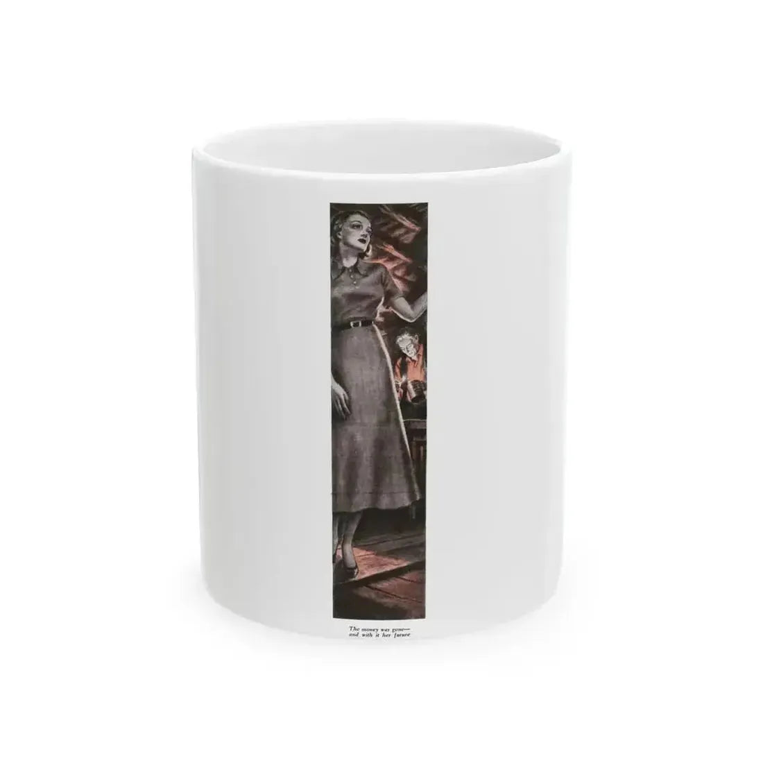 Bad Man, The American Magazine, June 1936 - White Coffee Mug 11oz - Go Mug Yourself