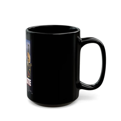 BAD TASTE 1987 Movie Poster - Black Coffee Mug-Go Mug Yourself