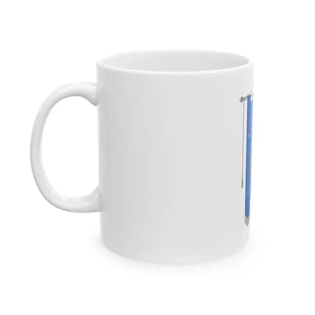 Badalucco-Gonfalone (Italy) White Coffee Mug - Go Mug Yourself