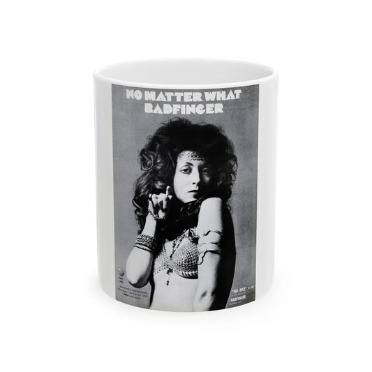 Badfinger 1970 (Music Poster) White Coffee Mug-11oz-Go Mug Yourself