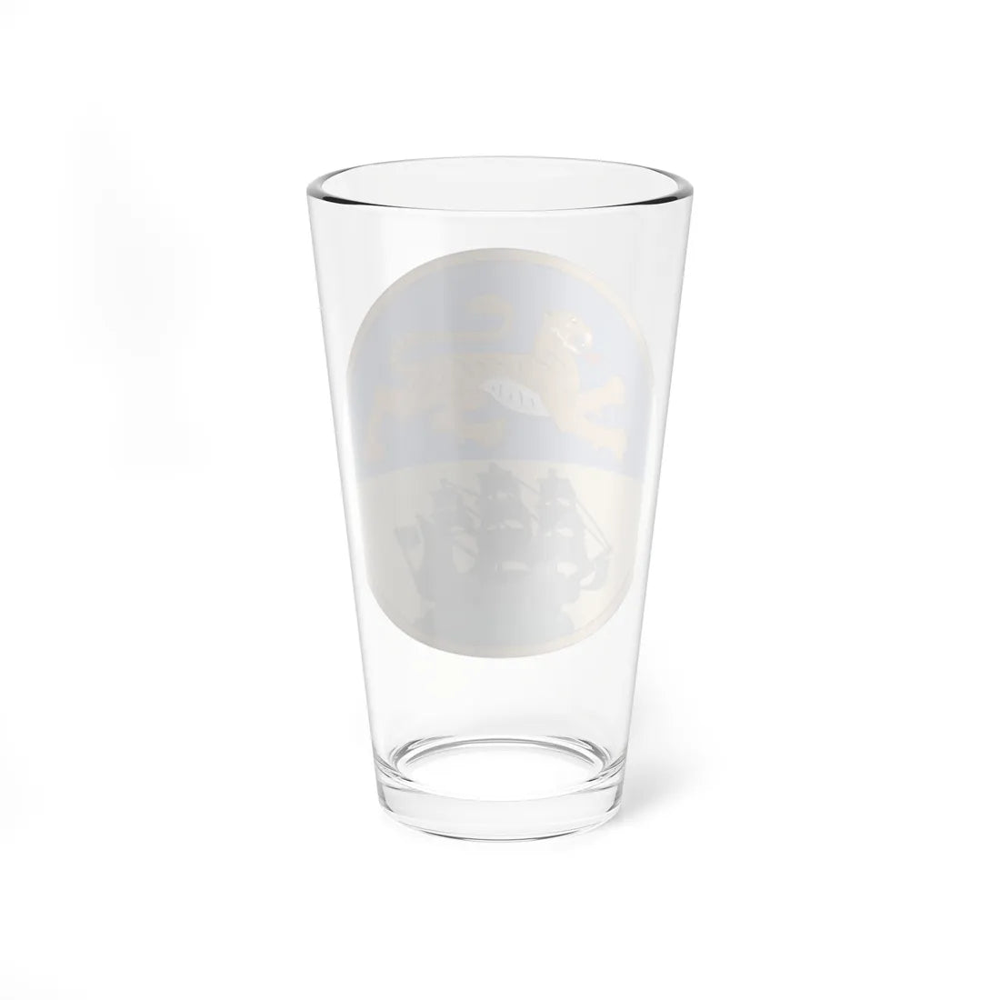 Badge of British Bengal (India) (Coat of Arms) Pint Glass 16oz - Go Mug Yourself