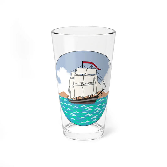 Badge of British Guiana 1875-1906 (Guyana) (Coat of Arms) Pint Glass 16oz 16oz - Go Mug Yourself
