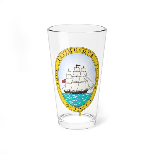Badge of British Guiana 1906-1955 (Guyana) (Coat of Arms) Pint Glass 16oz 16oz - Go Mug Yourself