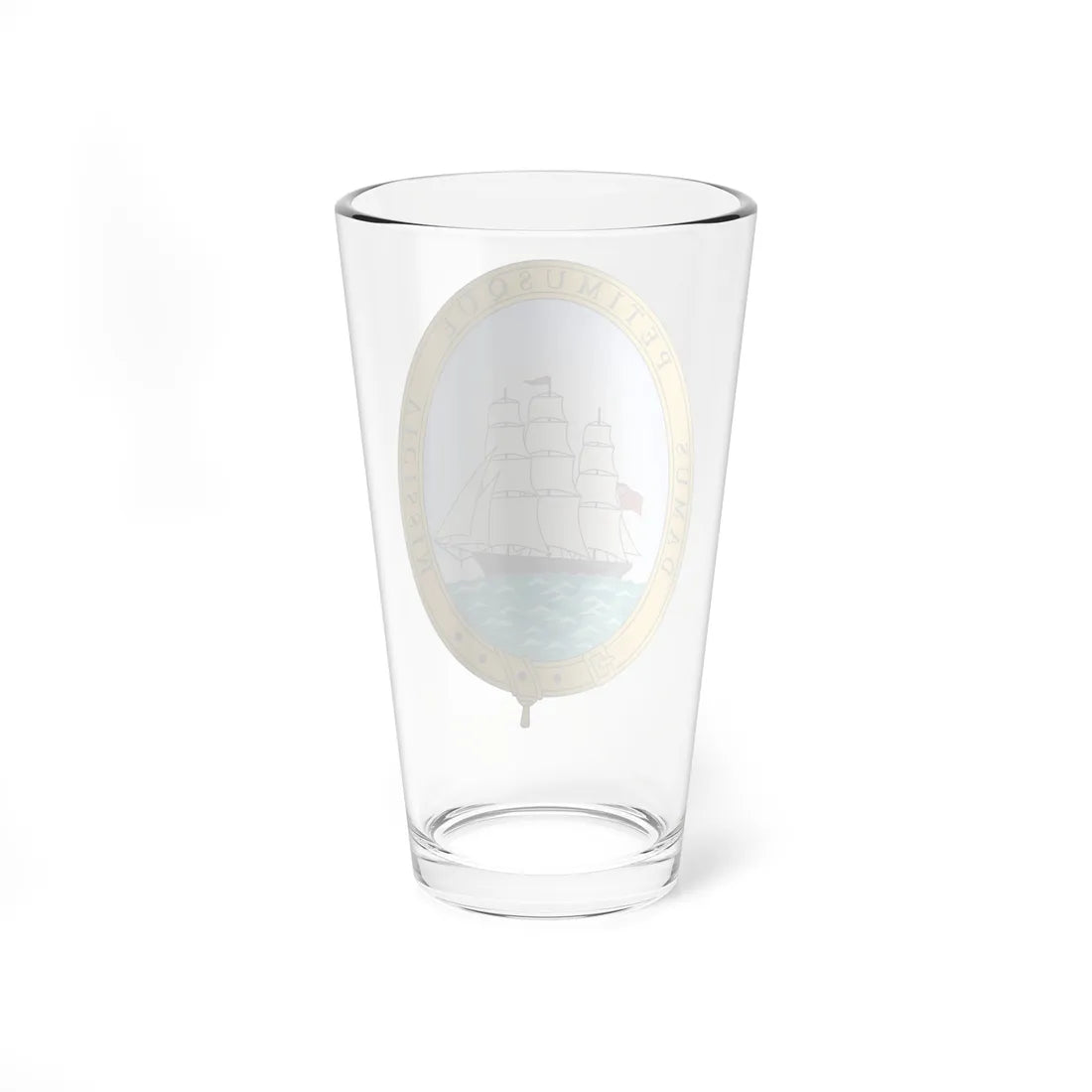 Badge of British Guiana 1906-1955 (Guyana) (Coat of Arms) Pint Glass 16oz - Go Mug Yourself