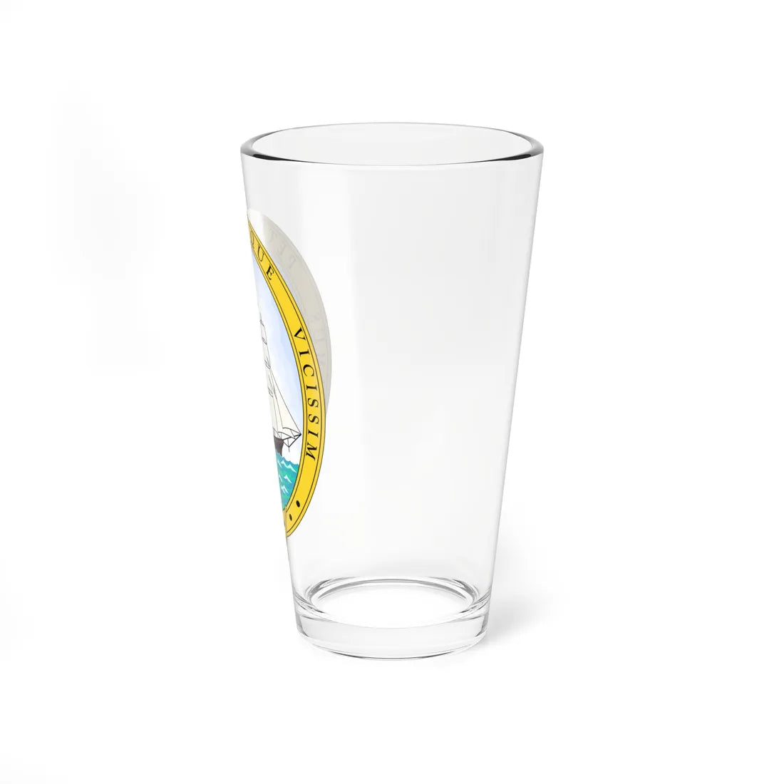 Badge of British Guiana 1906-1955 (Guyana) (Coat of Arms) Pint Glass 16oz - Go Mug Yourself
