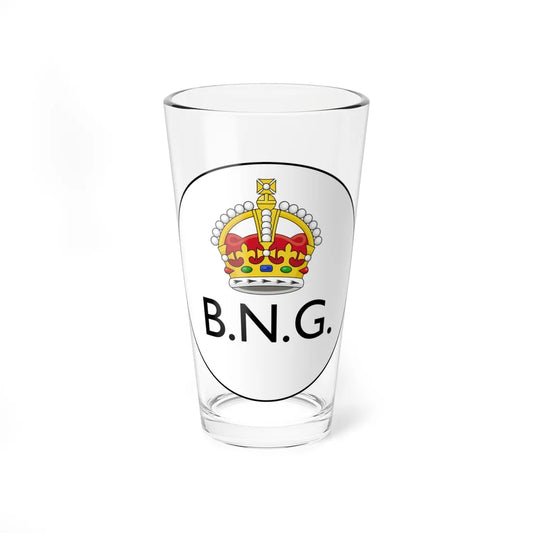 Badge of British New Guinea 1888-1906 (Guinea) (Coat of Arms) Pint Glass 16oz 16oz - Go Mug Yourself
