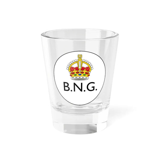 Badge of British New Guinea 1888-1906 (Guinea) (Coat of Arms) Shot Glass 1.5oz 1.5oz - Go Mug Yourself