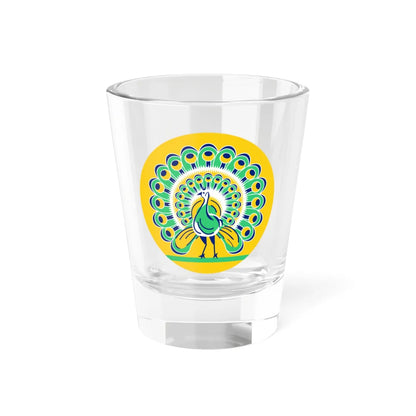 Badge of Burma 1939-1948 (Myanmar) (Coat of Arms) Shot Glass 1.5oz 1.5oz - Go Mug Yourself