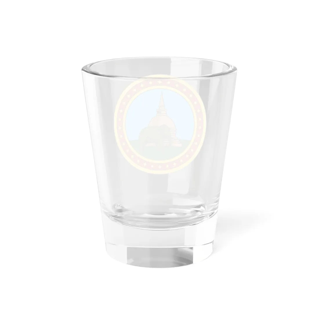 Badge of Ceylon 1875-1948 (Sri Lanka) (Coat of Arms) Shot Glass 1.5oz - Go Mug Yourself