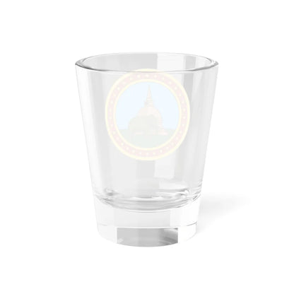 Badge of Ceylon 1875-1948 (Sri Lanka) (Coat of Arms) Shot Glass 1.5oz - Go Mug Yourself