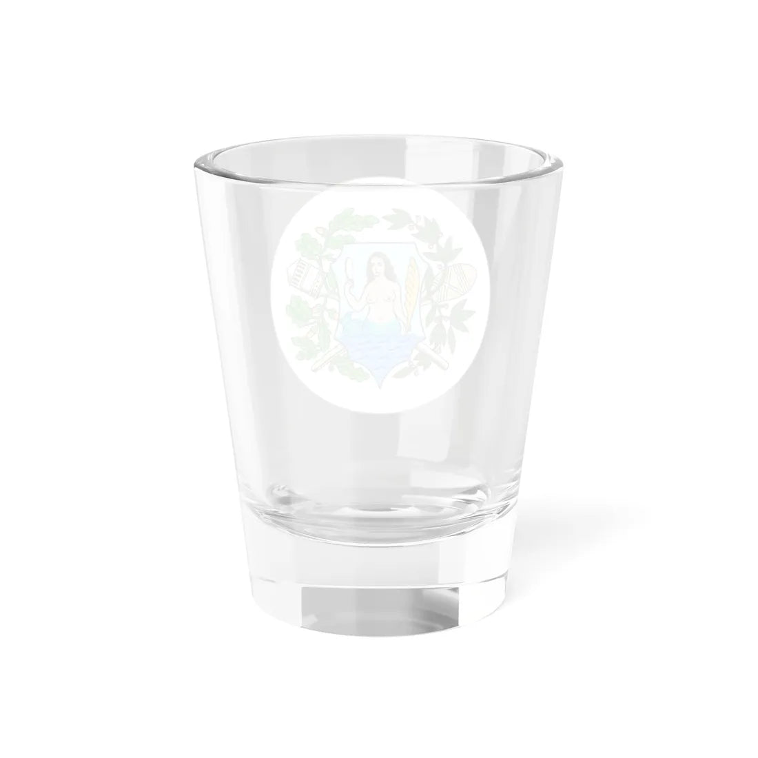 Badge of Fiji 1875-1883 (Fiji) (Coat of Arms) Shot Glass 1.5oz - Go Mug Yourself