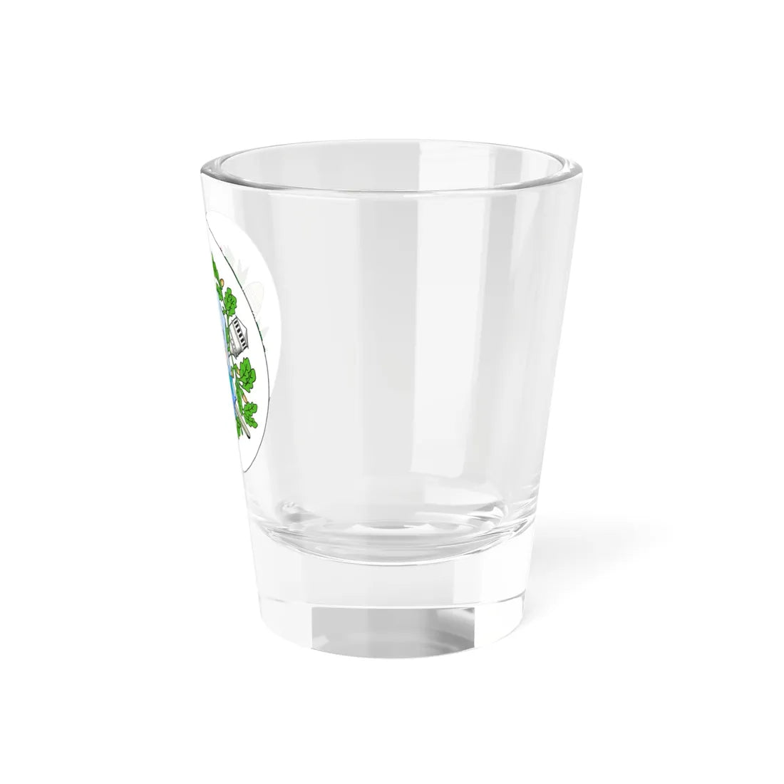 Badge of Fiji 1875-1883 (Fiji) (Coat of Arms) Shot Glass 1.5oz - Go Mug Yourself