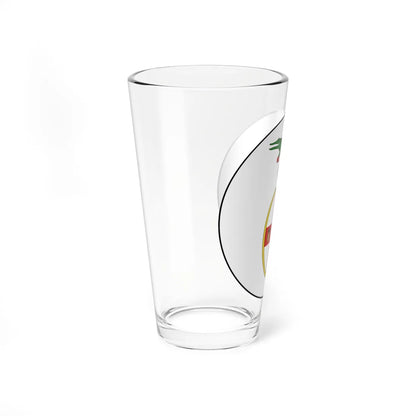 Badge of Jamaica 1875-1906 (Jamaica) (Coat of Arms) Pint Glass 16oz - Go Mug Yourself