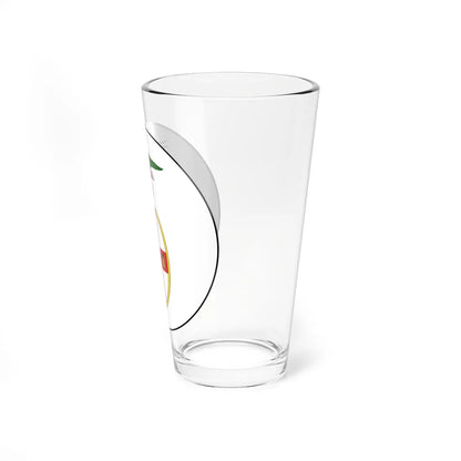 Badge of Jamaica 1875-1906 (Jamaica) (Coat of Arms) Pint Glass 16oz - Go Mug Yourself