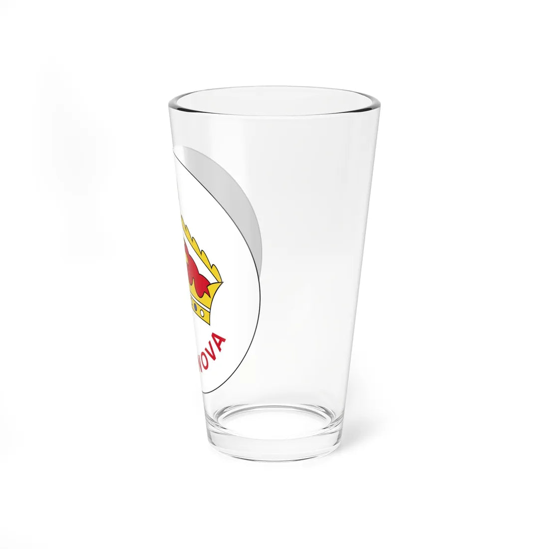 Badge of Newfoundland 1870-1904 (Canada) (Coat of Arms) Pint Glass 16oz - Go Mug Yourself