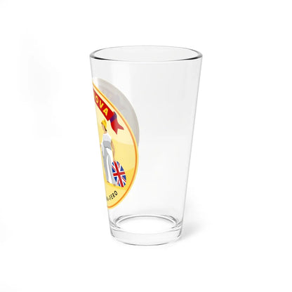 Badge of Newfoundland 1904-1987 (Canada) (Coat of Arms) Pint Glass 16oz - Go Mug Yourself