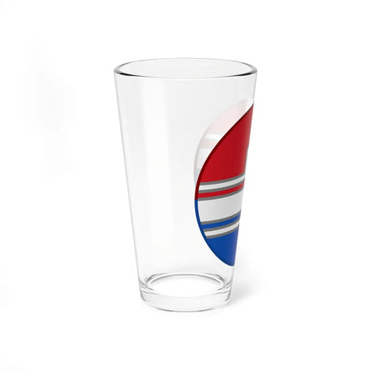 Badge of Office of Albion Herald Extraordinary Canadian Heraldic Authority (Canada) (Coat of Arms) Pint Glass 16oz - Go Mug Yourself