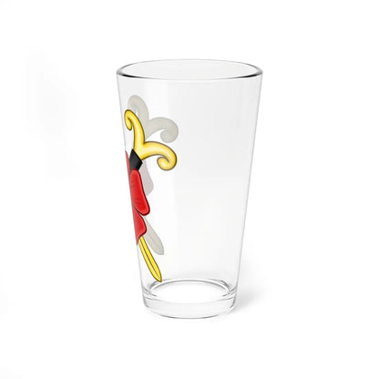 Badge of Office of Athabaska Herald Canadian Heraldic Authority (Canada) (Coat of Arms) Pint Glass 16oz - Go Mug Yourself
