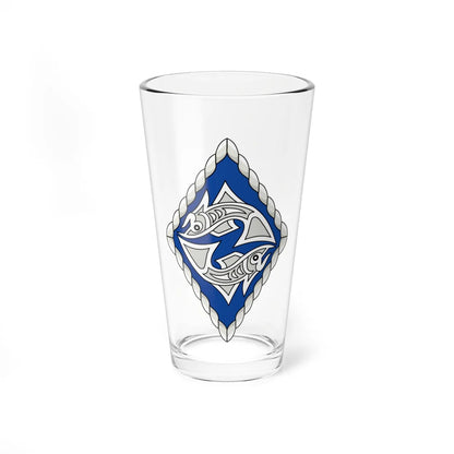 Badge of Office of Capilano Herald Extraordinary Canadian Heraldic Authority (Canada) (Coat of Arms) Pint Glass 16oz 16oz - Go Mug Yourself