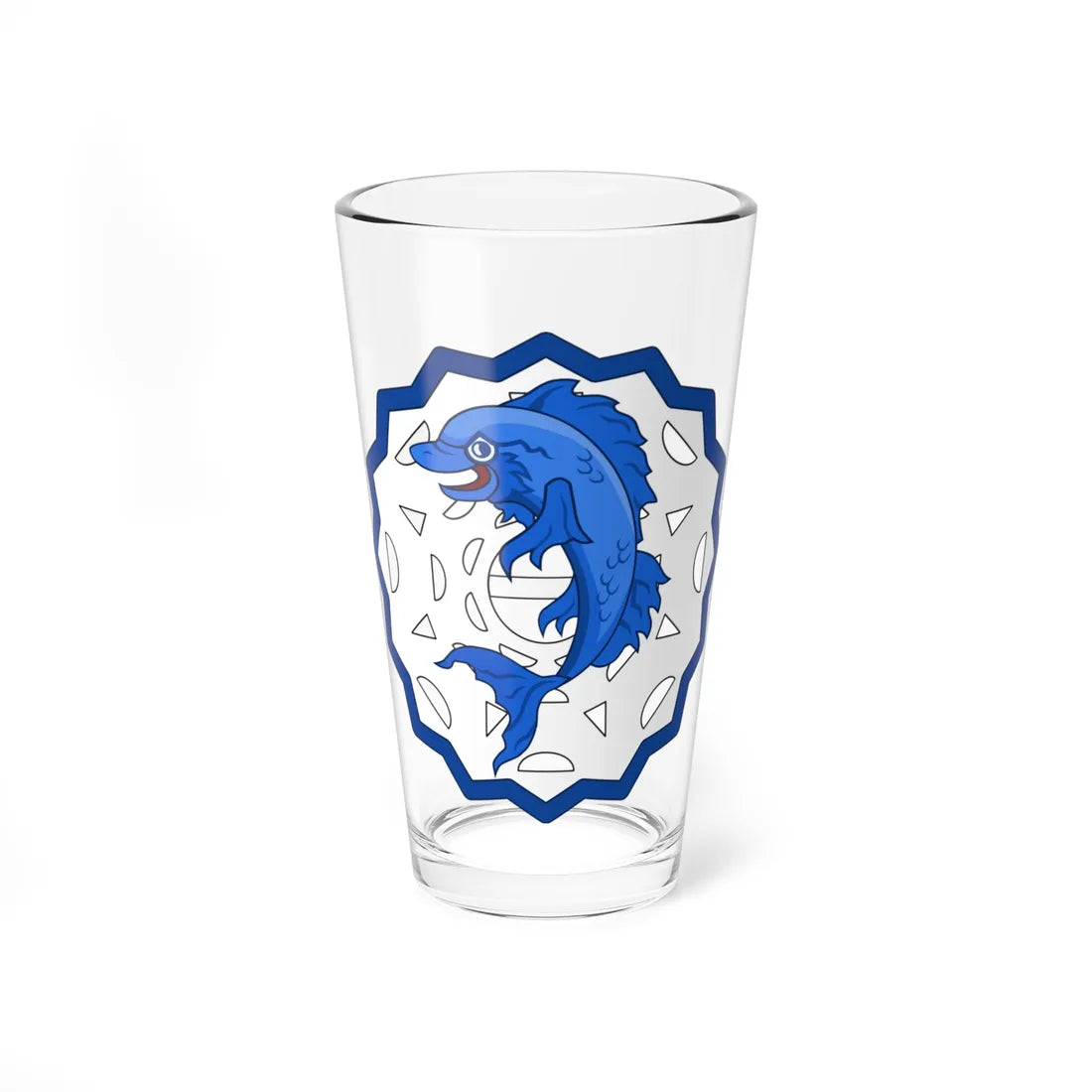 Badge of Office of Dauphin Herald Extraordinary Canadian Heraldic Authority (Canada) (Coat of Arms) Pint Glass 16oz 16oz - Go Mug Yourself