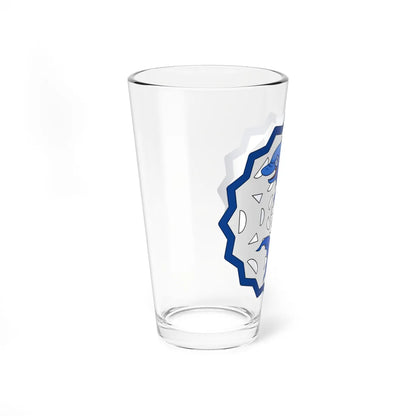 Badge of Office of Dauphin Herald Extraordinary Canadian Heraldic Authority (Canada) (Coat of Arms) Pint Glass 16oz - Go Mug Yourself