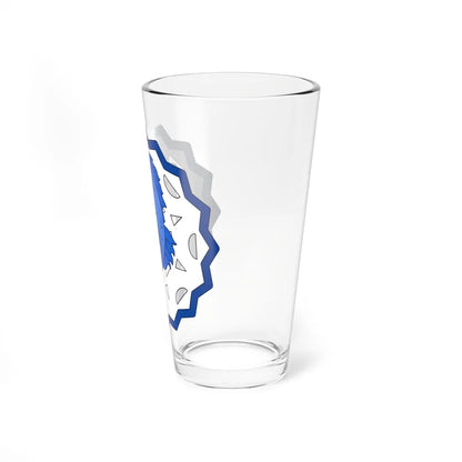Badge of Office of Dauphin Herald Extraordinary Canadian Heraldic Authority (Canada) (Coat of Arms) Pint Glass 16oz - Go Mug Yourself