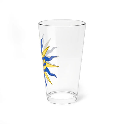 Badge of Office of Fraser Herald Canadian Heraldic Authority (Canada) (Coat of Arms) Pint Glass 16oz - Go Mug Yourself