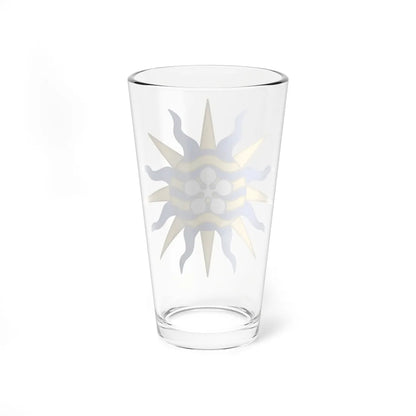 Badge of Office of Fraser Herald Canadian Heraldic Authority (Canada) (Coat of Arms) Pint Glass 16oz - Go Mug Yourself