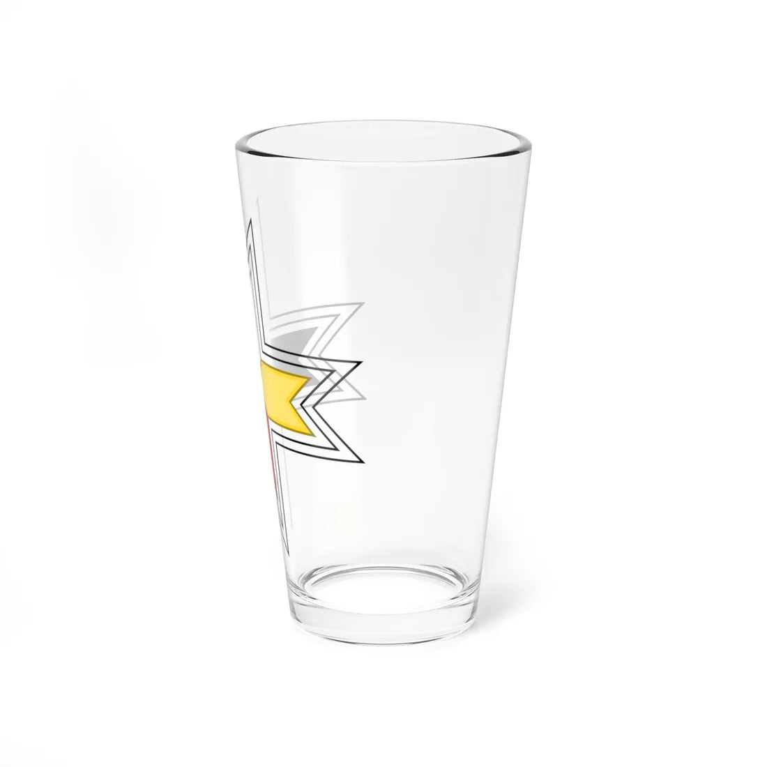 Badge of Office of Miramichi Herald Canadian Heraldic Authority (Canada) (Coat of Arms) Pint Glass 16oz - Go Mug Yourself