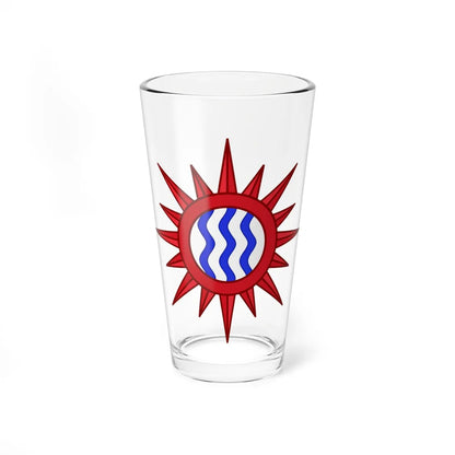 Badge of Office of Niagara Herald Extraordinary Canadian Heraldic Authority (Canada) (Coat of Arms) Pint Glass 16oz 16oz - Go Mug Yourself