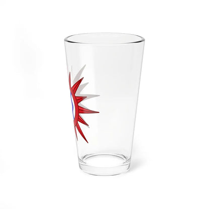 Badge of Office of Niagara Herald Extraordinary Canadian Heraldic Authority (Canada) (Coat of Arms) Pint Glass 16oz - Go Mug Yourself