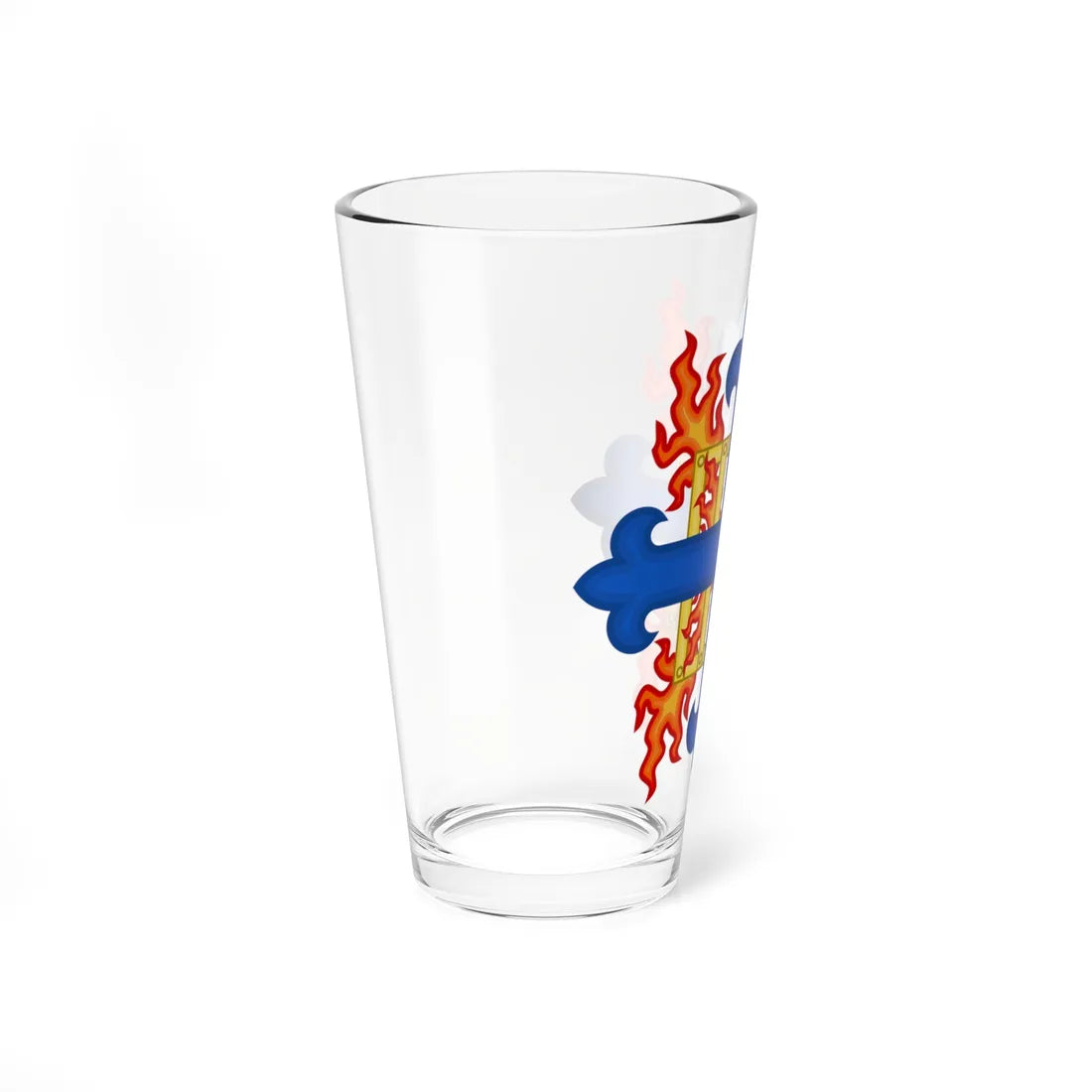 Badge of Office of Saint-Laurent Herald Canadian Heraldic Authority (Canada) (Coat of Arms) Pint Glass 16oz - Go Mug Yourself