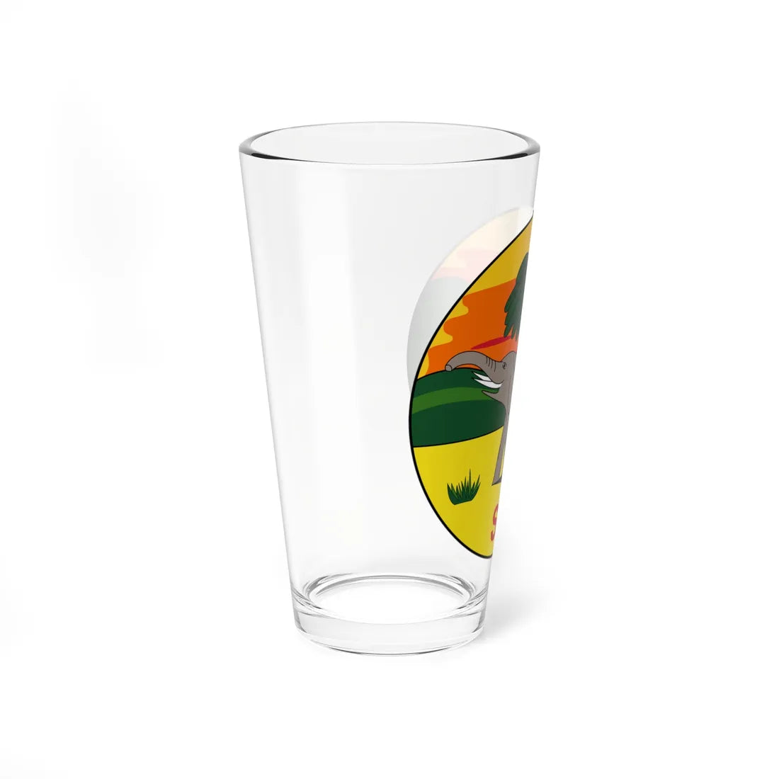 Badge of Sierra Leone 1889-1914 (Sierra Leone) (Coat of Arms) Pint Glass 16oz - Go Mug Yourself