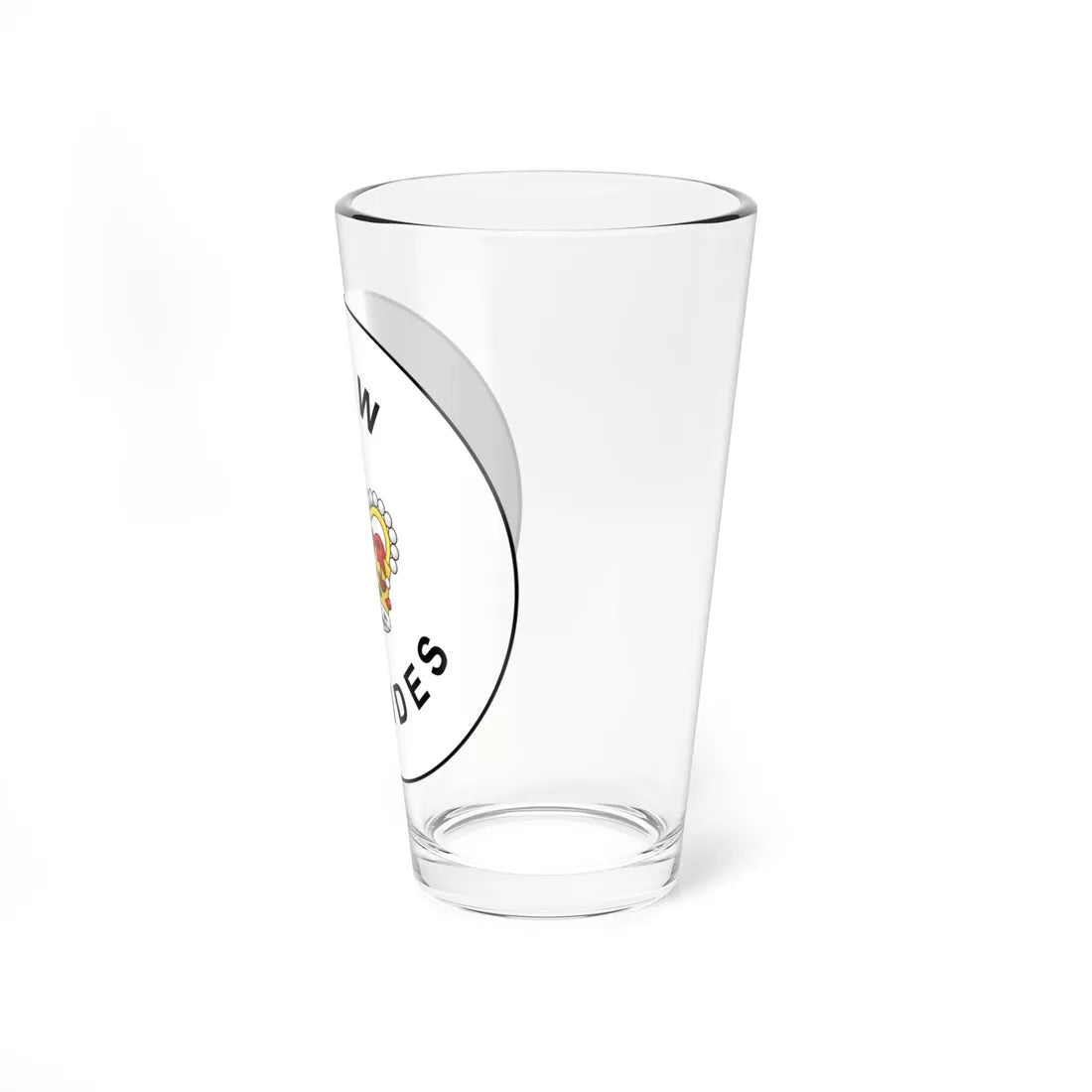 Badge of the British New Hebrides 1952-1980 (Vanuatu) (Coat of Arms) Pint Glass 16oz - Go Mug Yourself