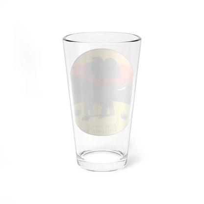 Badge of the British West Africa Settlements 1870-1888 (Niger) (Coat of Arms) Pint Glass 16oz - Go Mug Yourself