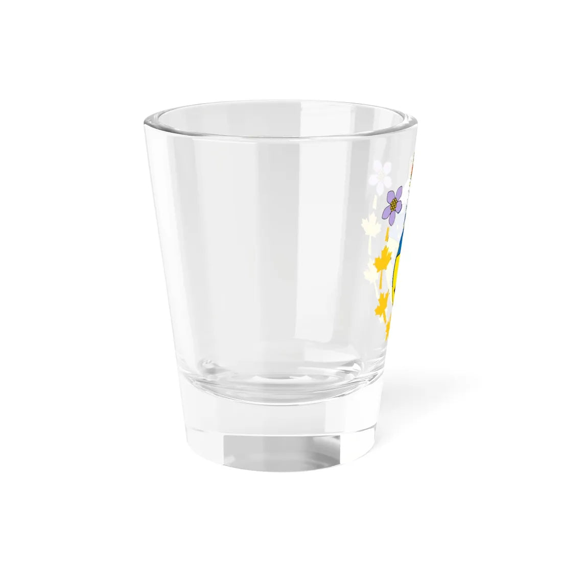 Badge of the Commissioner of Nunavut (Canada) (Coat of Arms) Shot Glass 1.5oz - Go Mug Yourself