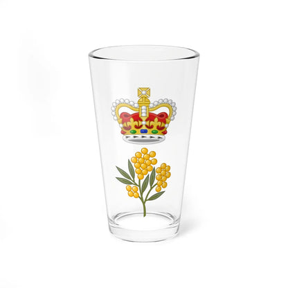 Badge of the Governor-General of Australia St Edwards Crown (Australia) (Coat of Arms) Pint Glass 16oz 16oz - Go Mug Yourself